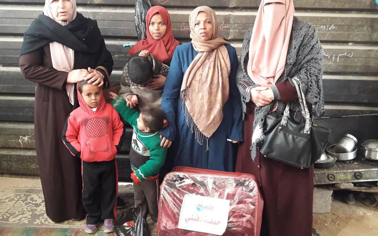 حملة دفيني ضمن مشروع أفقر الفقراء