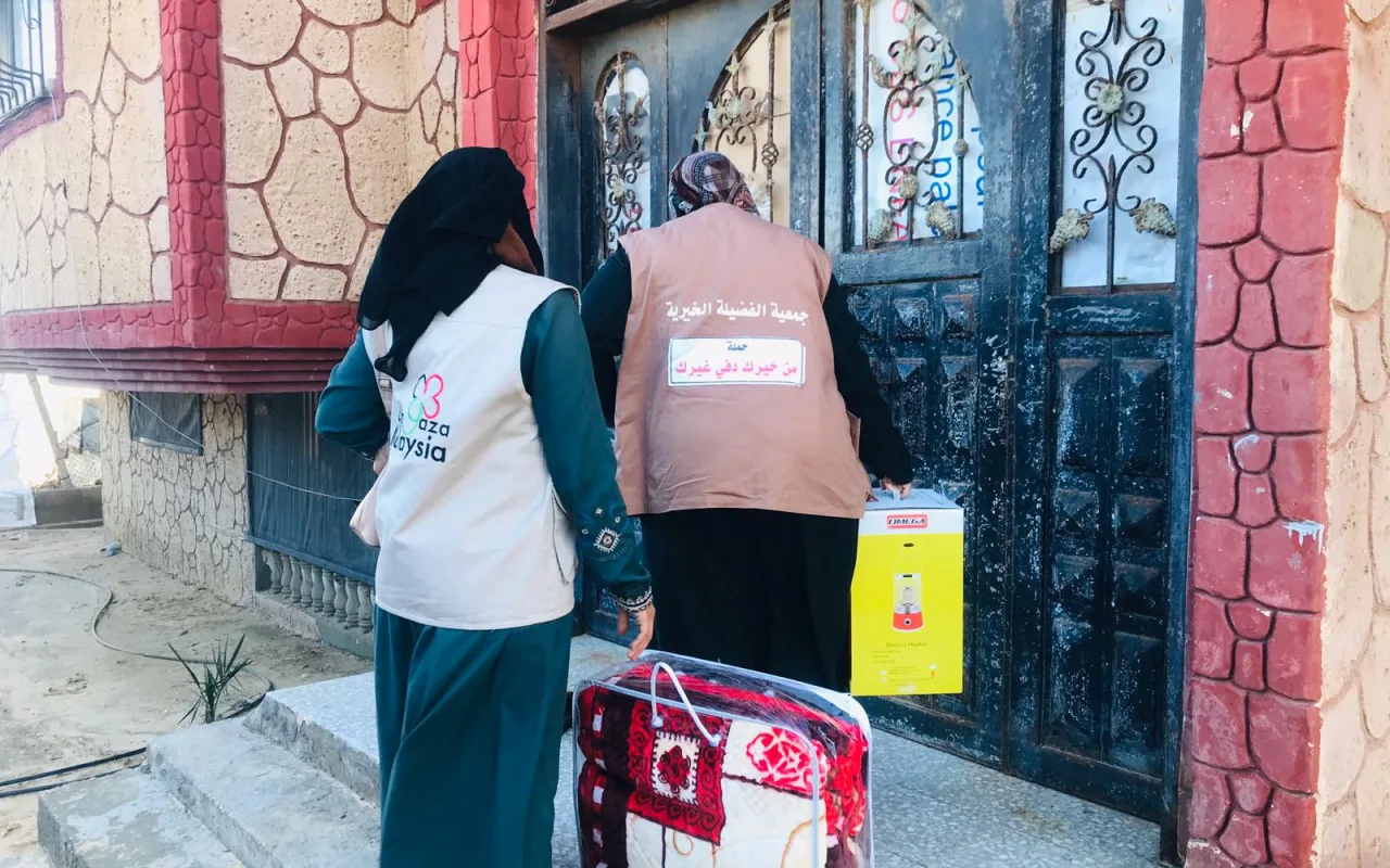 تنفيذ مشروع كسوة الشتاء