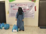 توزيع سلات وطرود غذائية ضمن مشروع “رمضان الخير 5”