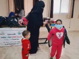 كسوة أطفال “حذاء – جاكيت”